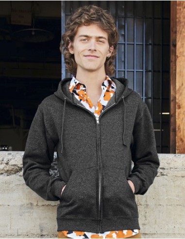 JER-0S993M0-Nublend® Full-Zip Hooded Sweatshirt